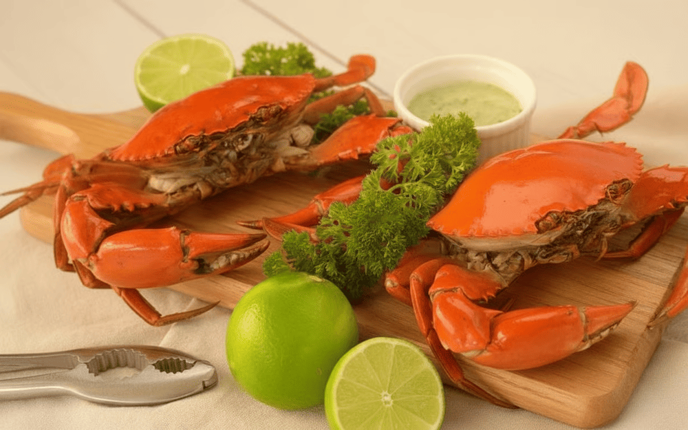 Cua Năm Căn nổi tiếng với thịt ngọt, nhiều gạch